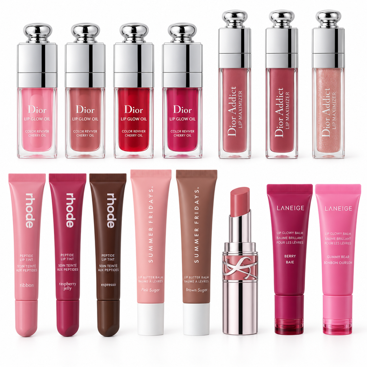 Mayoreo Viral Lips Multimarca - 15 Piezas