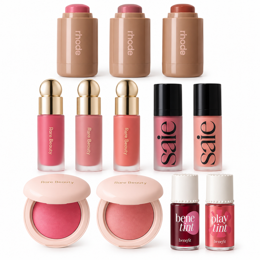 Mayoreo Viral Blush Multimarca - 12 Piezas